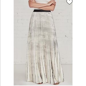 The Bailey44 Wooley Amsonia Plisse Maxi Skirt
